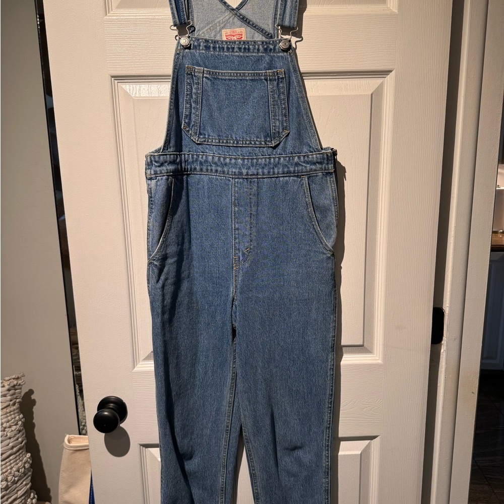 Levi's Blue Denim Overalls